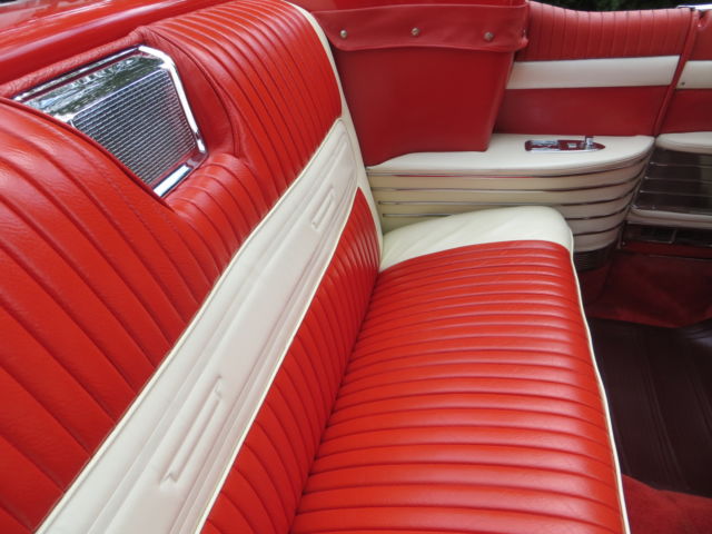 1958 Red Cadillac Eldorado Convertible