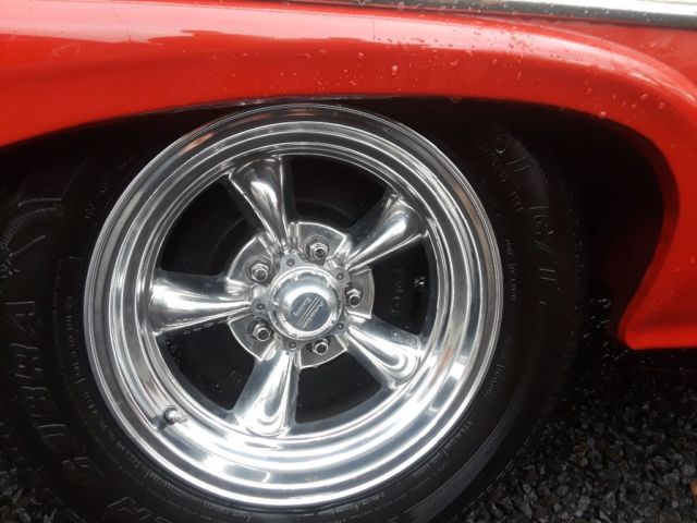 1958 Red and white Ford Ranchero Ranchero truck