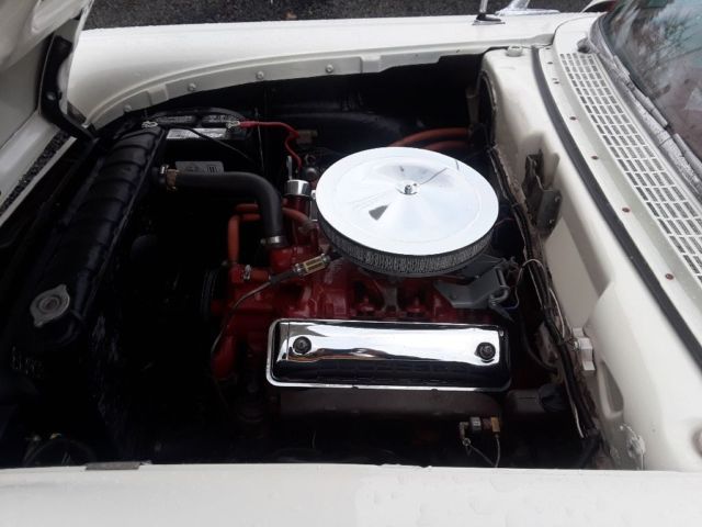 1958 Red and white Ford Ranchero Ranchero truck