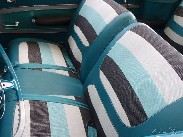 1958 Blue Chevrolet Impala