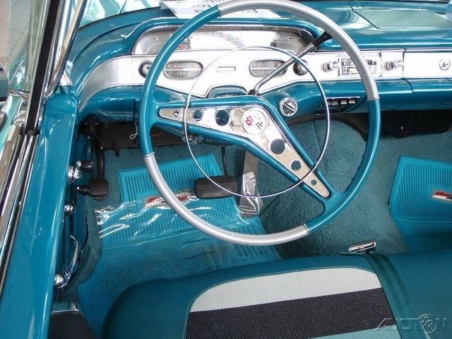 1958 Blue Chevrolet Impala