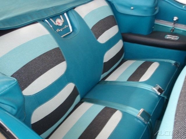 1958 Blue Chevrolet Impala