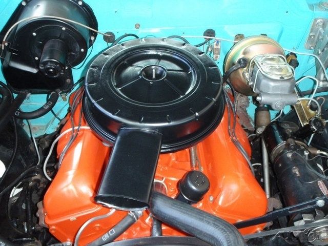 1958 Blue Chevrolet Impala