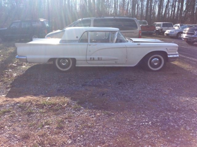 1958 Blue Ford Thunderbird