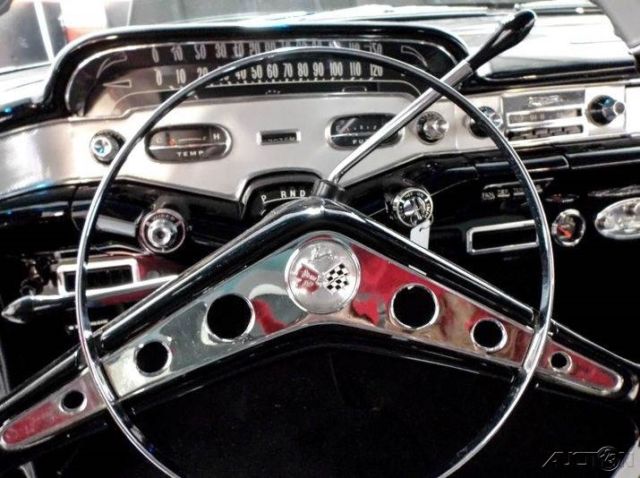 1958 Purple Chevrolet Biscayne