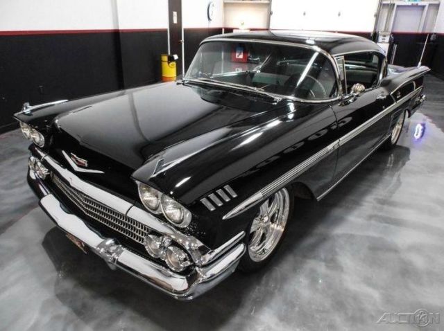 1958 Purple Chevrolet Biscayne