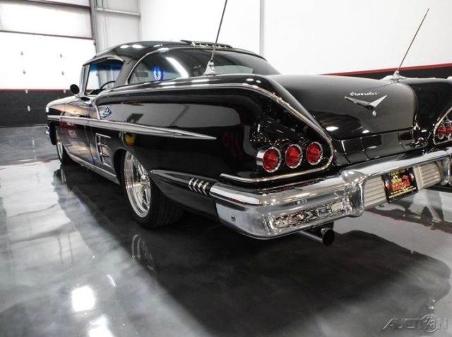 1958 Purple Chevrolet Biscayne