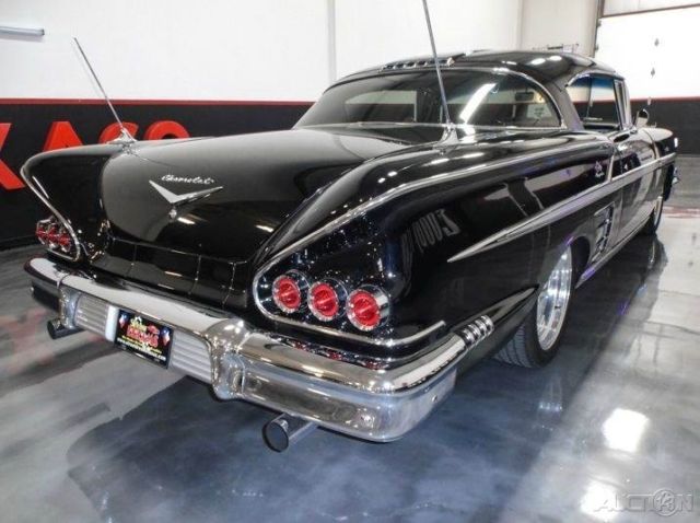 1958 Purple Chevrolet Biscayne