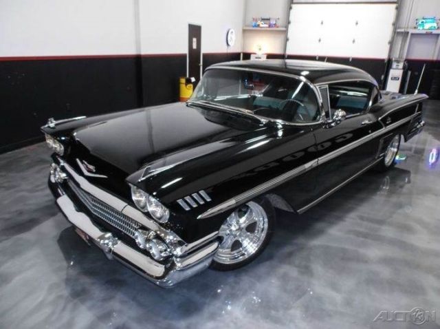 1958 Purple Chevrolet Biscayne