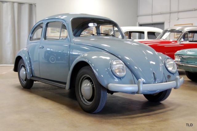 1958 Gray Volkswagen Beetle-New --