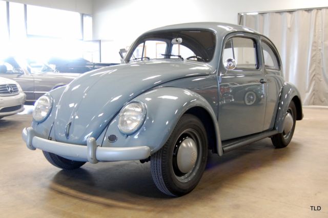 1958 Gray Volkswagen Beetle-New --