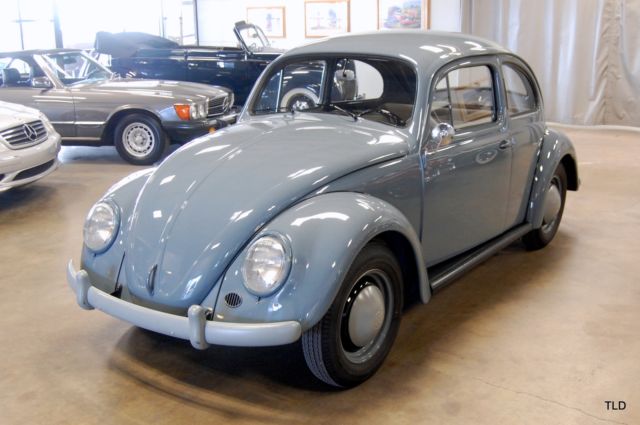 1958 Gray Volkswagen Beetle-New --
