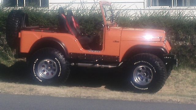 1958 orangr Willys Jeep Willys cj 5