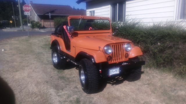 1958 orangr Willys Jeep Willys cj 5