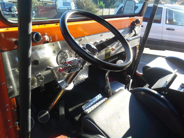 1958 orangr Willys Jeep Willys cj 5