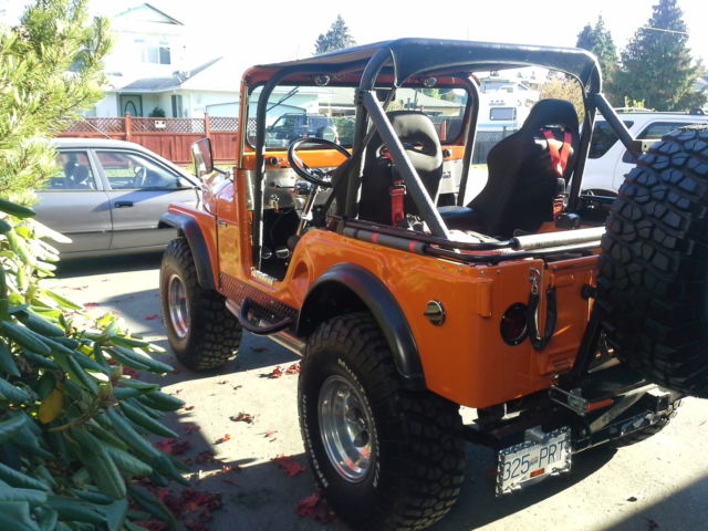 1958 orangr Willys Jeep Willys cj 5