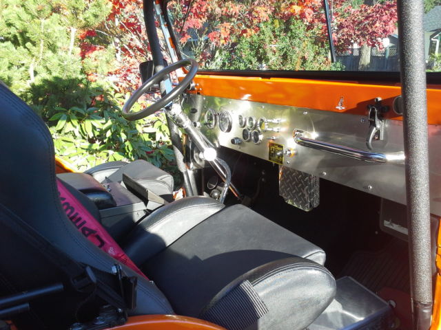 1958 orangr Willys Jeep Willys cj 5