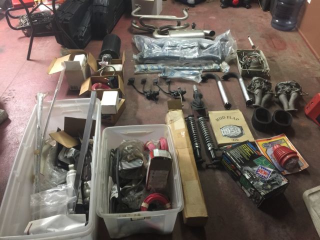 1958 gold Volkswagen Beetle - Classic Sedan