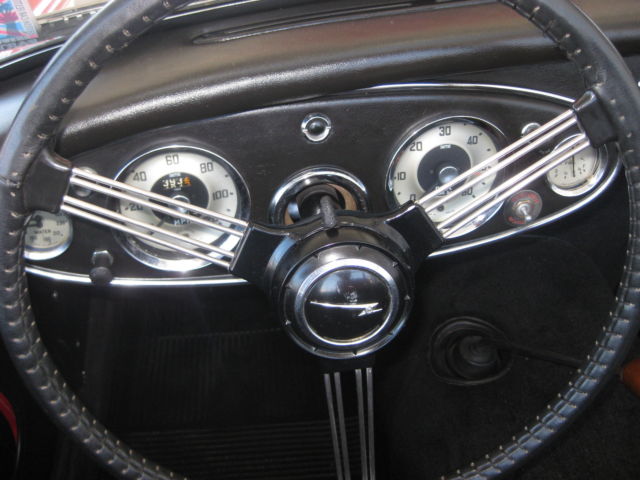 1959 Colorado Red Austin Healey 3000