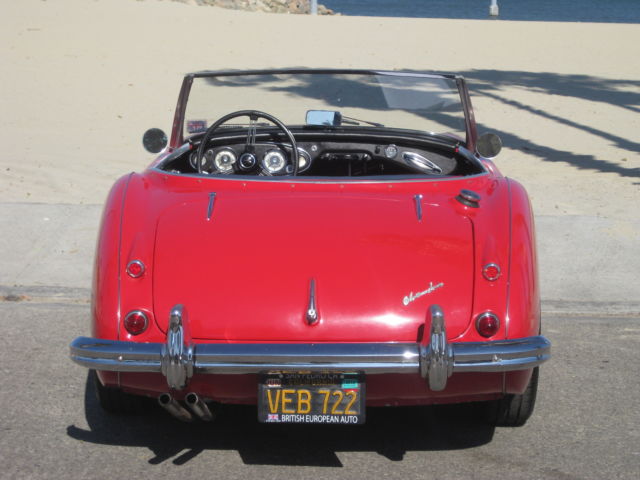 1959 Colorado Red Austin Healey 3000
