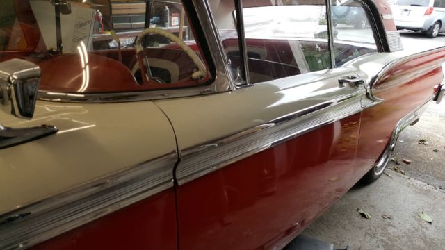 1959 Wht & Red Ford Galaxie