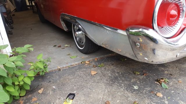 1959 Wht & Red Ford Galaxie