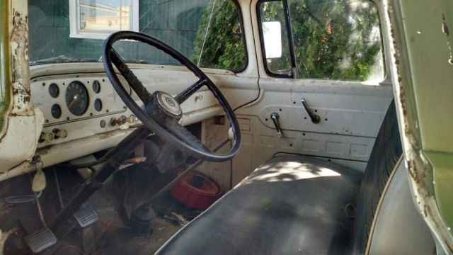 1959 Green Ford F-100