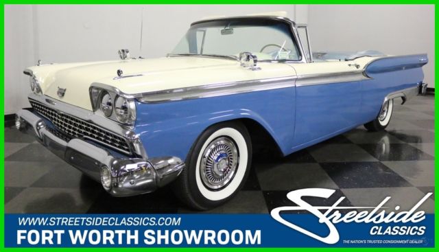 1959 White Ford Fairlane