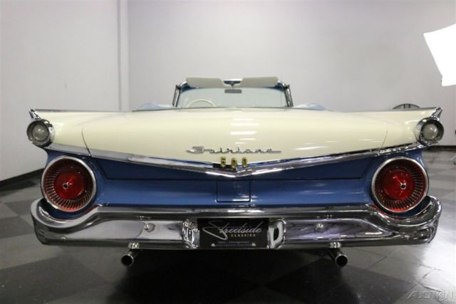 1959 White Ford Fairlane