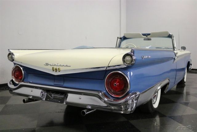 1959 White Ford Fairlane