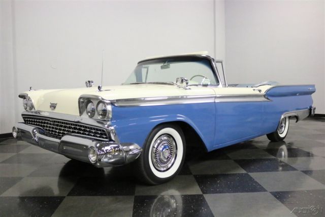 1959 White Ford Fairlane