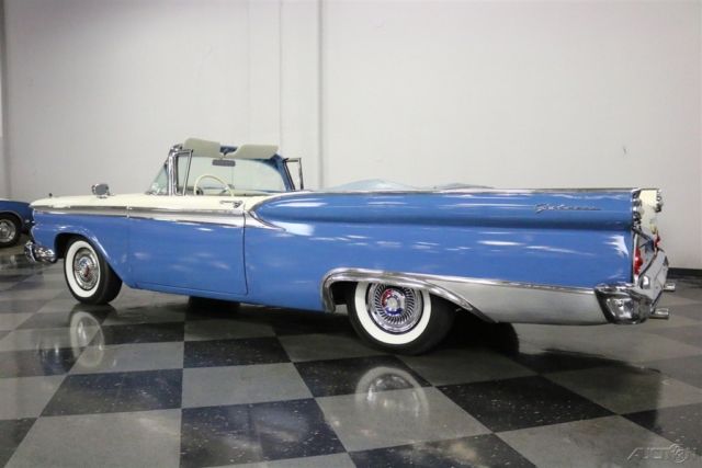 1959 White Ford Fairlane