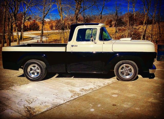 1959 Black Ford F-100 Standard Cab Pickup