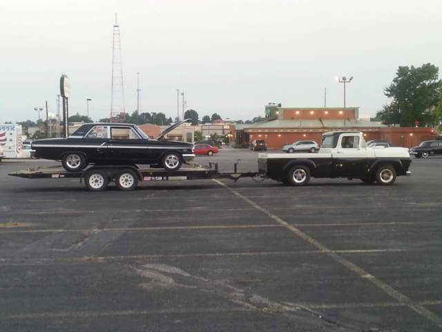 1959 Black Ford F-100 Standard Cab Pickup