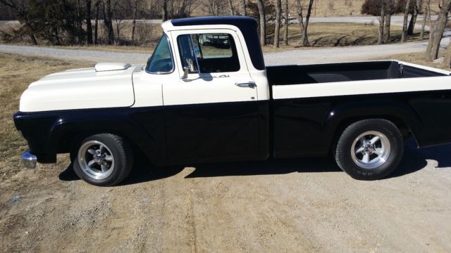 1959 Black Ford F-100 Standard Cab Pickup