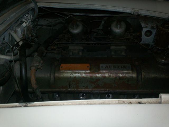 1959 White Austin Healey 100/BN4 Convertible