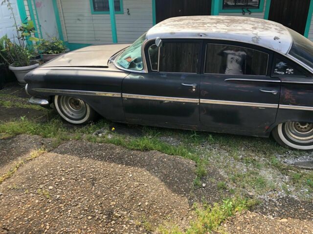 1959 Black Chevrolet Bel Air/150/210 Sedan