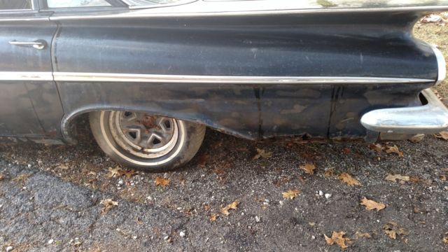 1959 Black Chevrolet Bel Air/150/210 Sedan