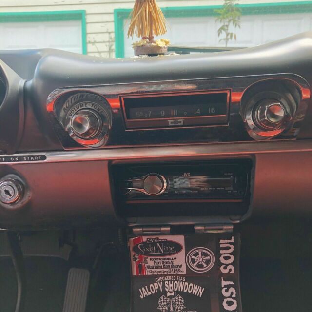 1959 Black Chevrolet Bel Air/150/210 Sedan