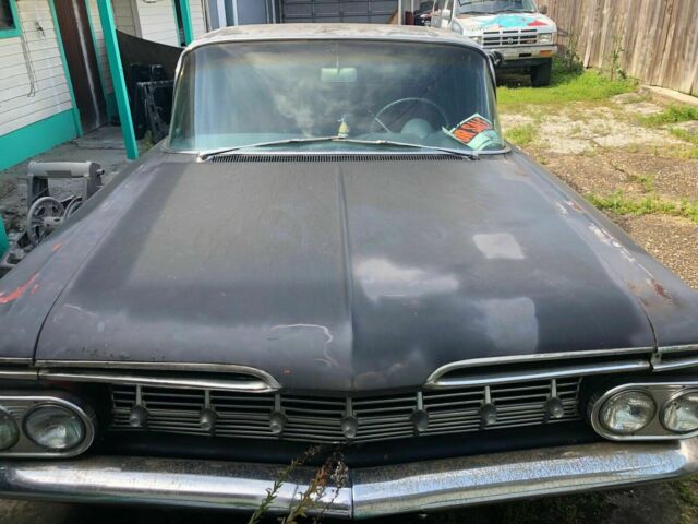 1959 Black Chevrolet Bel Air/150/210 Sedan