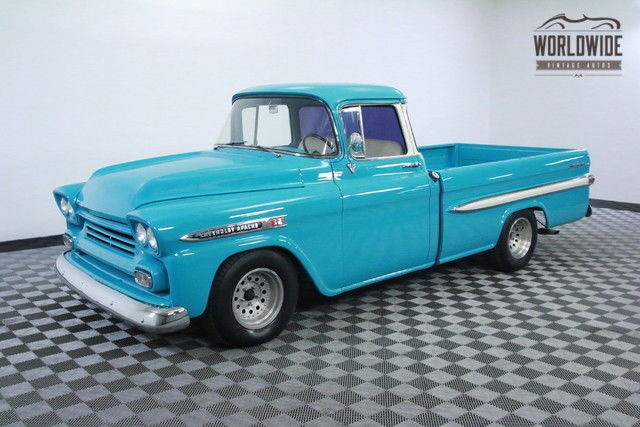 1959 Blue Chevrolet APACHE