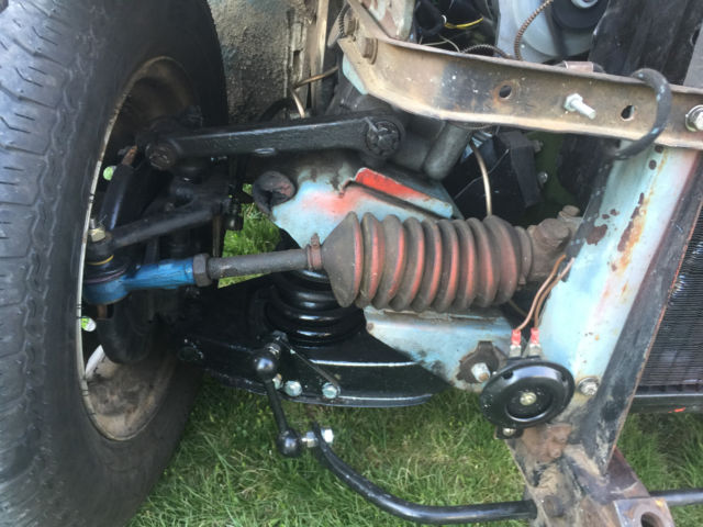 1959 Red Austin Healey Sprite Convertible