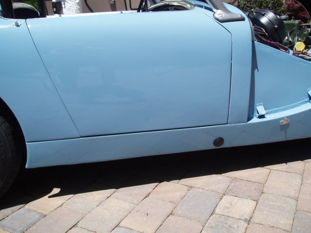 1959 Iris Blue Austin Healey Sprite Convertible
