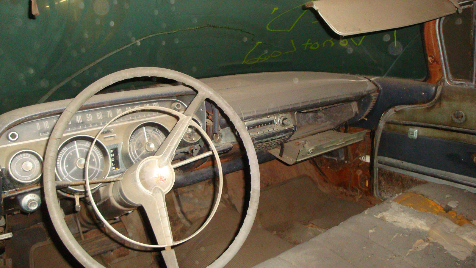 1959 White Buick Electra 2 Dr. Convertible Coupe