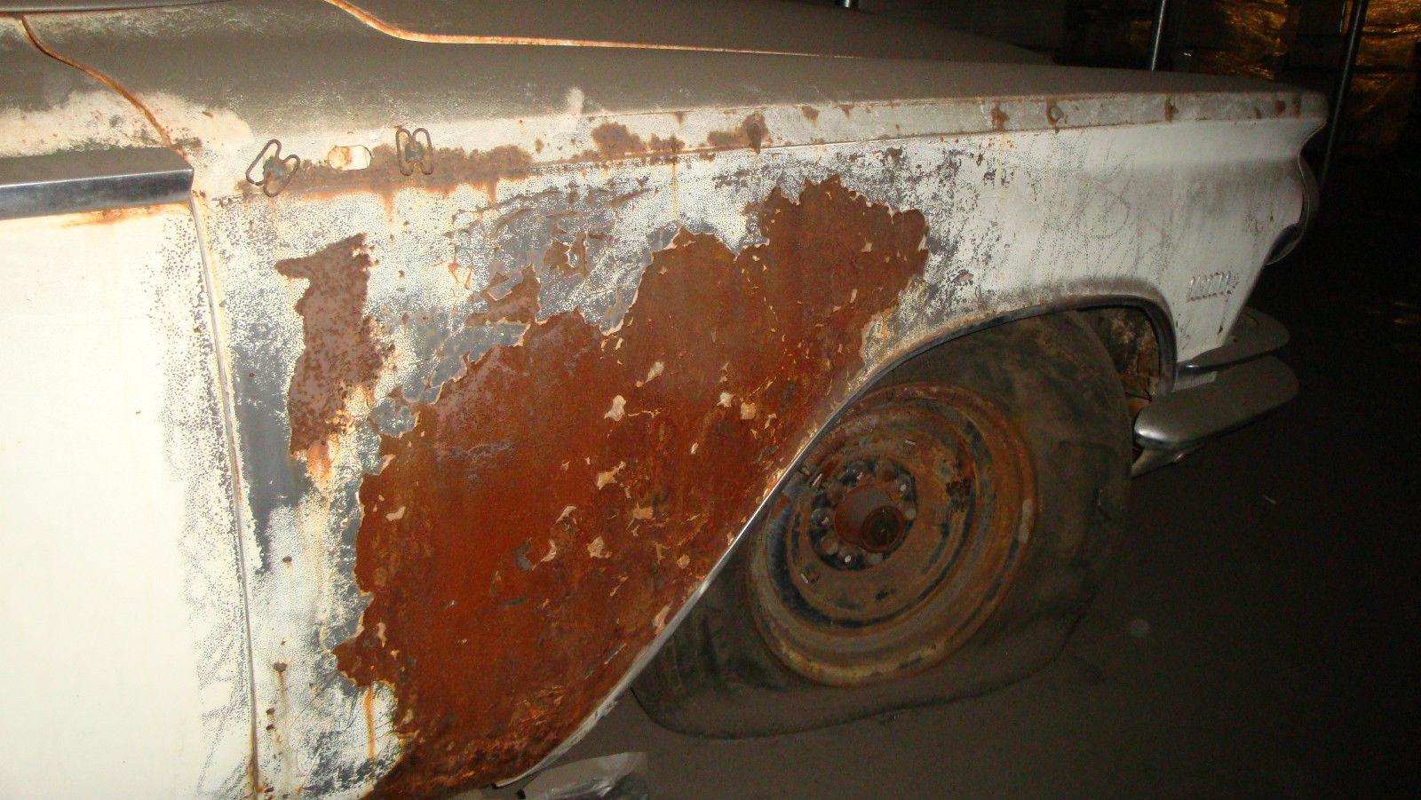 1959 White Buick Electra 2 Dr. Convertible Coupe