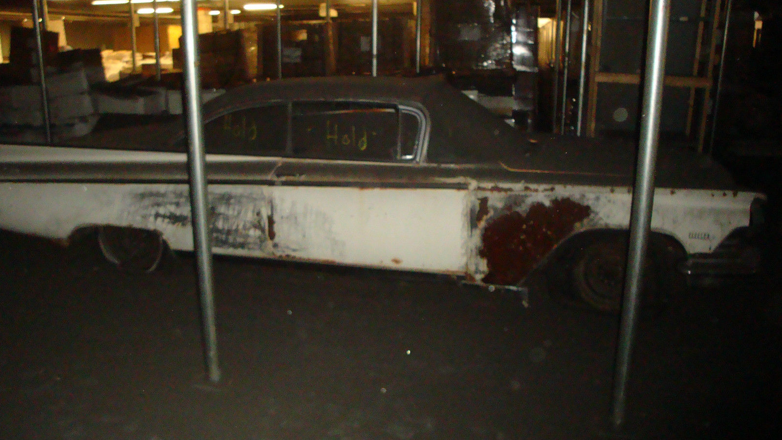 1959 White Buick Electra 2 Dr. Convertible Coupe