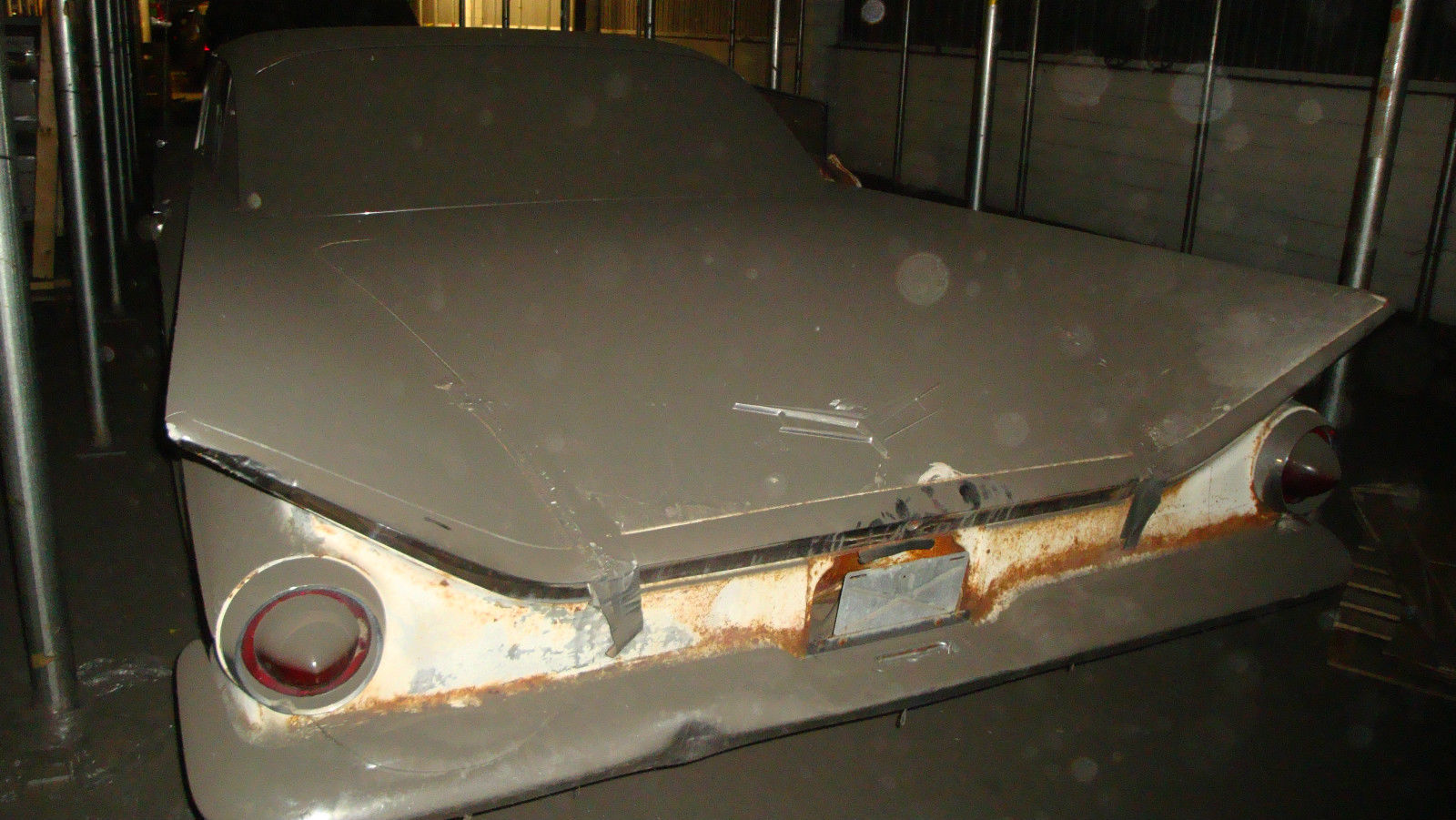 1959 White Buick Electra 2 Dr. Convertible Coupe