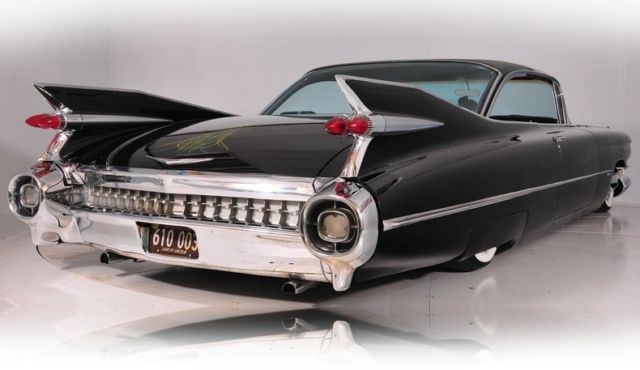 1959 Black Cadillac 62 --