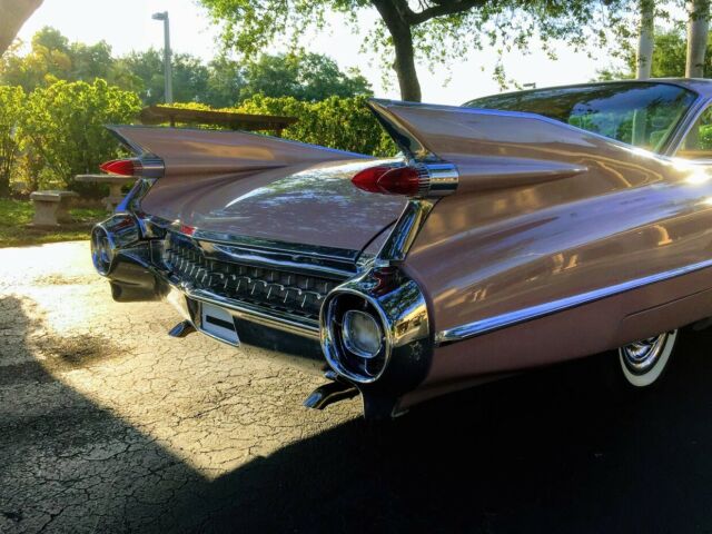 1959 pink Cadillac Other Coupe