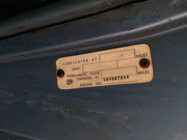 1959 Blue Cadillac DeVille Coupe